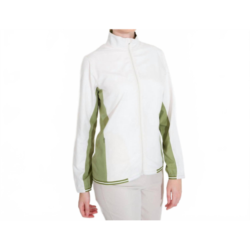 Abacus Sportswear US lanark stretch wind jacket in linden