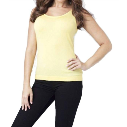 ANGEL bra-friendly tank in yellow
