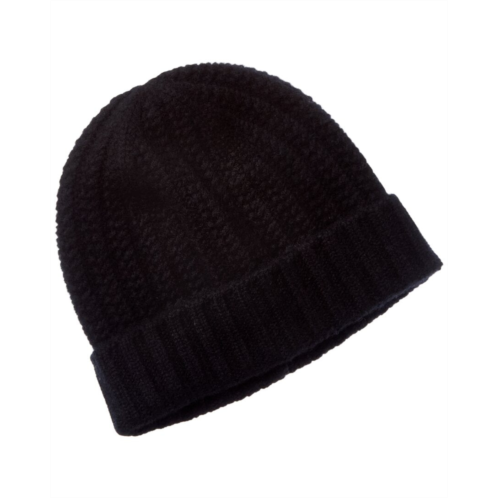 sofiacashmere chunky textured shaker cashmere hat