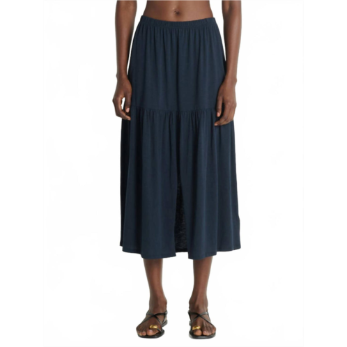 Nation LTD esmeralda midi skirt in night sky