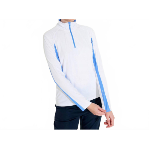 Abacus Sportswear US aloha uv longsleeve pullover in white