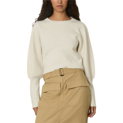 Reiss ella crew cropped jumper