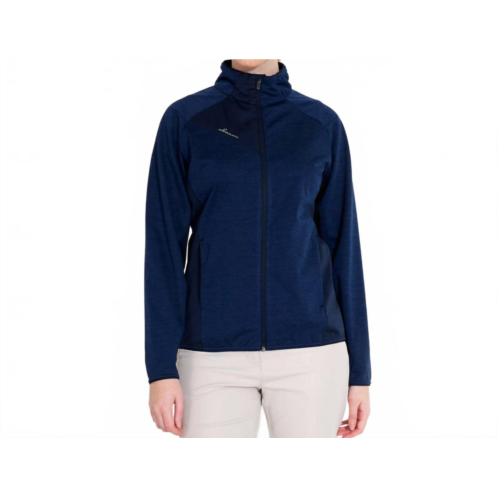 Abacus Sportswear US ardfin softshell jacket in navy melange