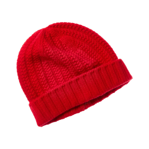 sofiacashmere chunky textured cashmere hat