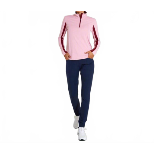 Abacus Sportswear US aloha uv longsleeve pullover in dusty pink