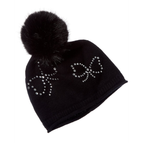 sofiacashmere heatset cashmere bow