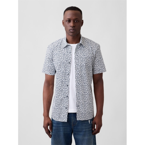 Gap Stretch Poplin Shirt in Standard Fit