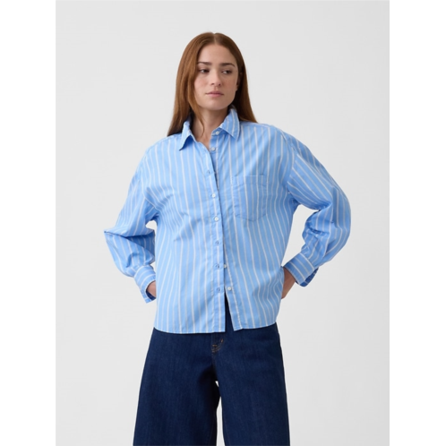 Gap Oversized Shirt in Poplin