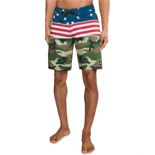 Mens Quiksilver Surfsilk Panel 20 Boardshorts