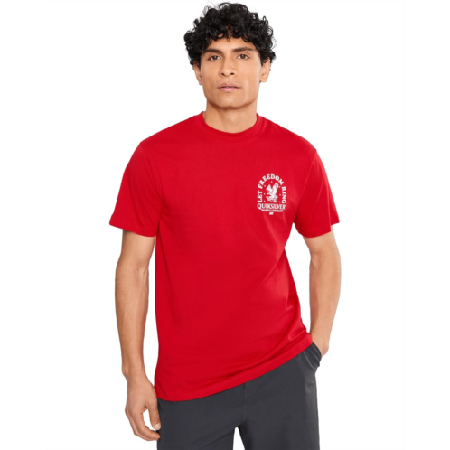 Mens Quiksilver Freedom Ring Screen Tee