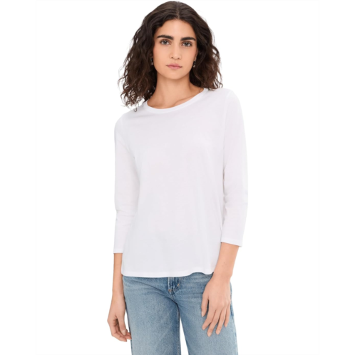 Eileen Fisher Organic Pima Cotton Jersey Round Neck Tee