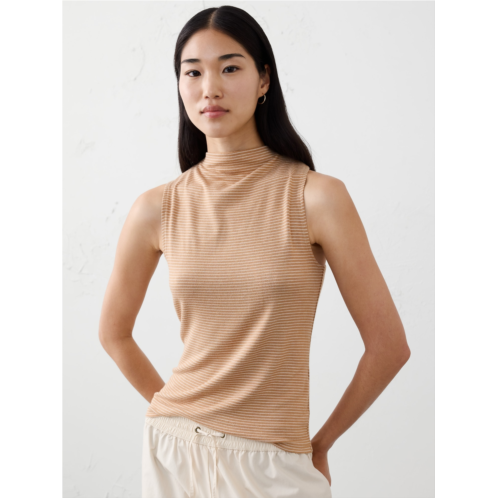 bananarepublic Soft Luxe Mock-Neck Top