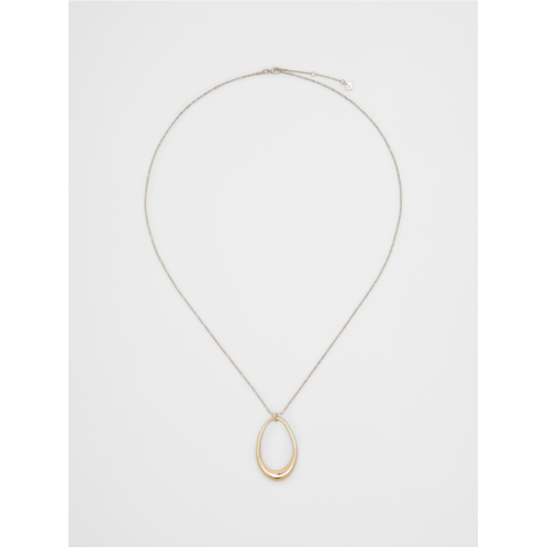 bananarepublic Corded Organic Pendant Necklace