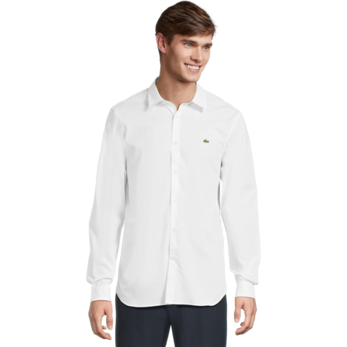 Lacoste Slim Fit Stretch Cotton Poplin Shirt