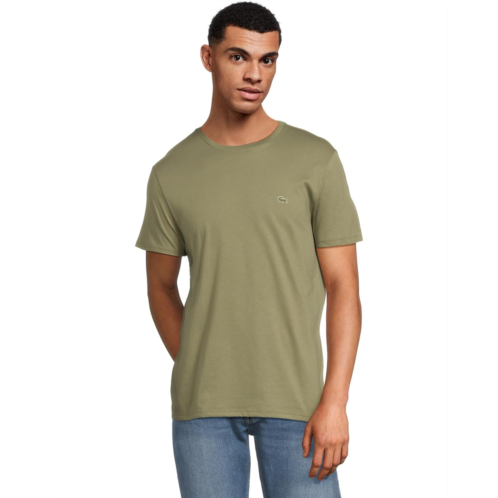 Lacoste Monochrome Cotton Pima Jersey Crew Neck T-shirt