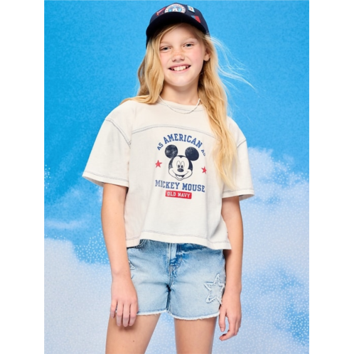 Old Navy x Disney Mickey Mouse Football-Style T-Shirt for Girls