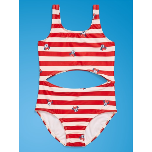 Old Navy x Disney Minnie Mouse Cutout One-Piece Swimsuit for Girls