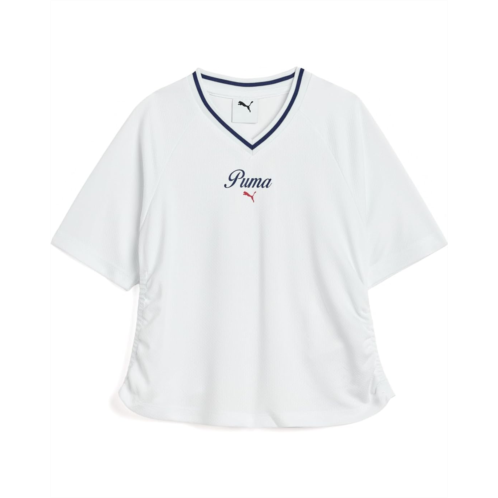 Girls PUMA Kids Showtime Mesh T-Shirt (Little Kid)