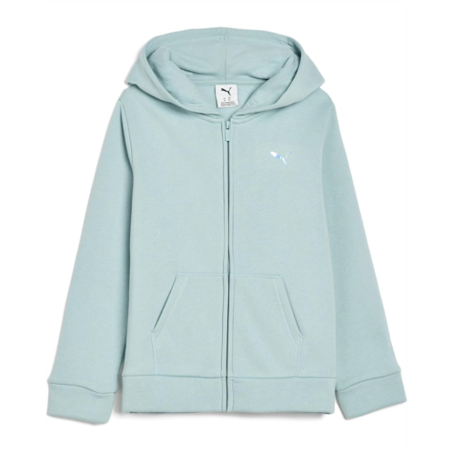 Girls PUMA Kids Foundations Fleece Full Zip Hoodie (Big Kid)