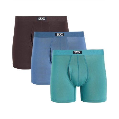 SAXX UNDERWEAR Vibe Xtra Soft Comfort Boxer Brief Fly 3-Pack