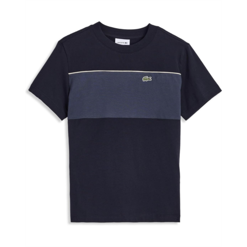 Boys Lacoste Kids Color-Blocked T-Shirt (Big Kid)