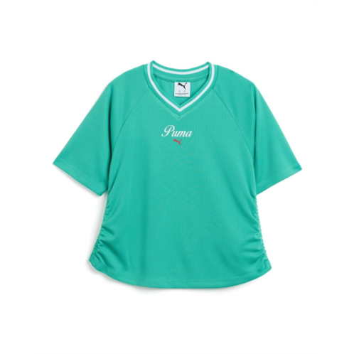 Girls PUMA Kids Showtime Mesh T-Shirt (Little Kid)