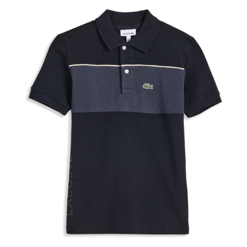 Boys Lacoste Kids Color-Blocked Pique Polo (Big Kid)