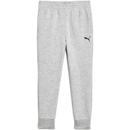 Boys PUMA Kids Essential Basics Logo Fleece Joggers Elastic Waistband Side Seam Pockets