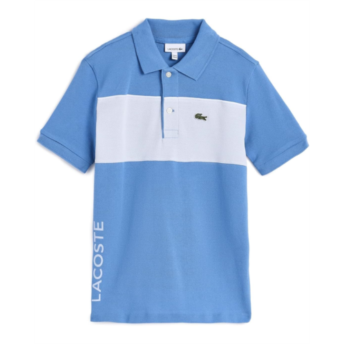 Boys Lacoste Kids Color-Blocked Pique Polo (Big Kid)