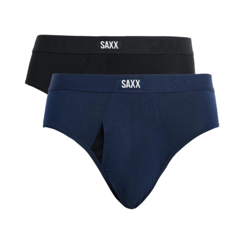 SAXX UNDERWEAR Vibe Xtra Soft Comfort Brief Fly 2-Pack