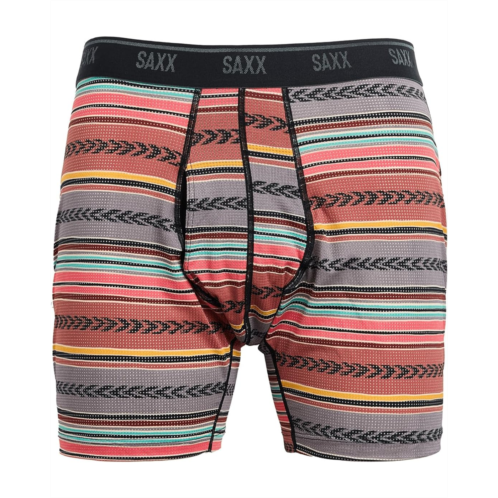 SAXX UNDERWEAR Quest Quick-dry Mesh Boxer Brief Fly