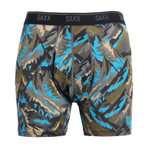 SAXX UNDERWEAR Quest Quick-dry Mesh Boxer Brief Fly