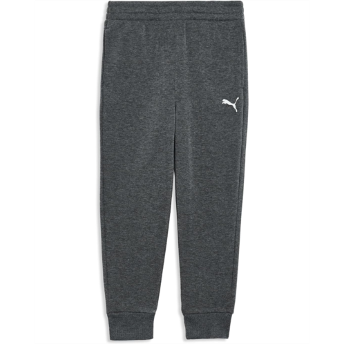 Boys PUMA Kids Essential Basics Logo Fleece Joggers Elastic Waistband Side Seam Pockets