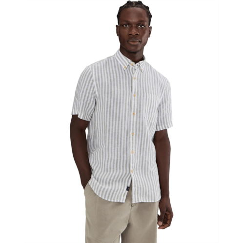 Faherty Short Sleeve Laguna Linen Shirt