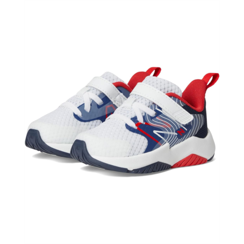 Kids New Balance Kids Rave Run v2 Bungee Lace with Top Strap (Infant/Toddler)