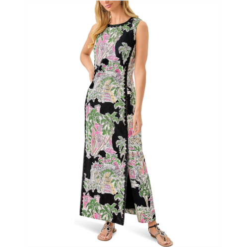 Womens Lilly Pulitzer Darlene Stretch Maxi Shift