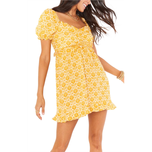 Show Me Your Mumu sophie mini dress in golden fields