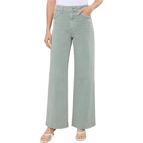 Womens Paige 31 Anessa with Braided Pocket Edge in Vintage Seaglass