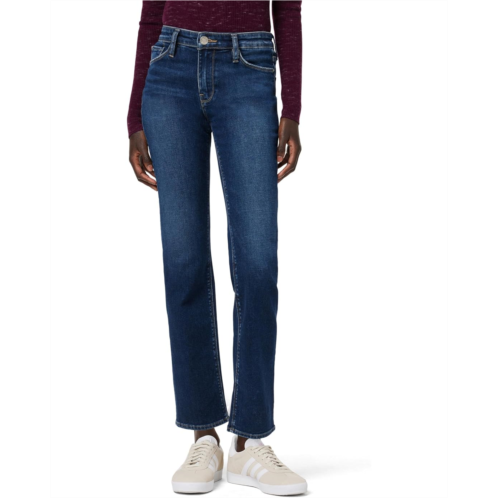 Hudson Jeans Nico Mid-Rise Straight Ankle in Mogul