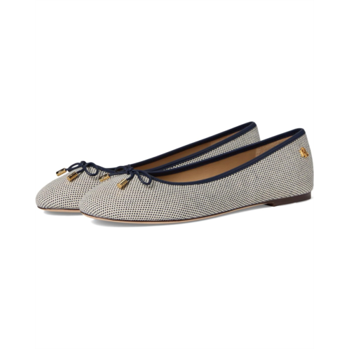 POLO RALPH LAUREN Jayna Cross-Dyed Canvas Flats
