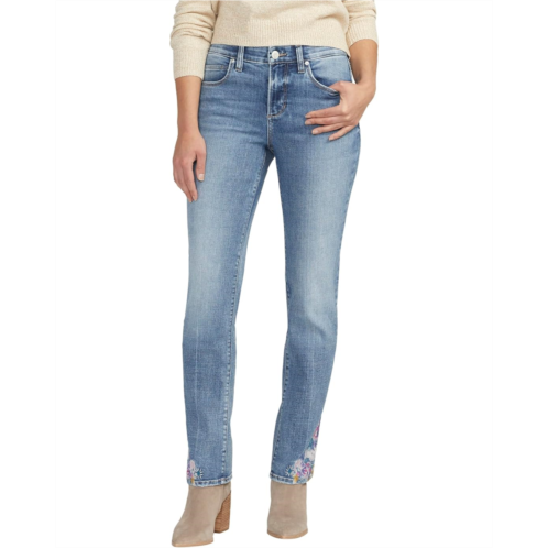 Womens Jag Jeans Ruby Mid-Rise Straight Leg Jeans