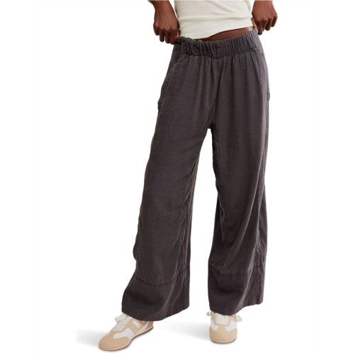 Womens Free People Days End Linen Pull On