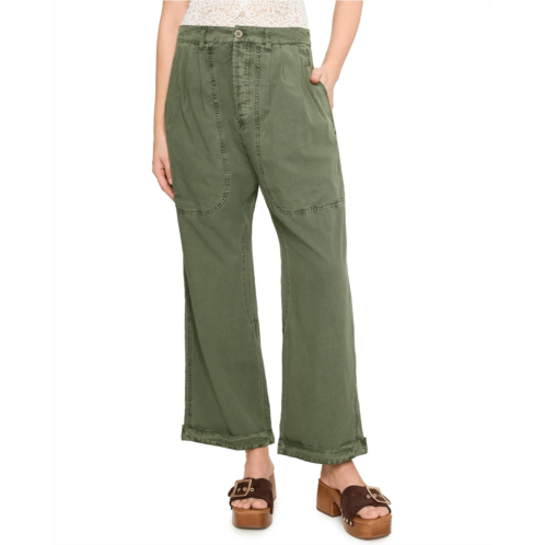 Womens Free People Clover Dropped Trousers