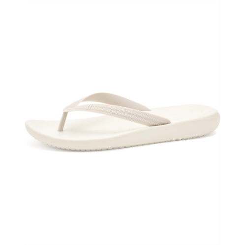 Mens FitFlop Iqushion Textured-Strap Flip-Flops