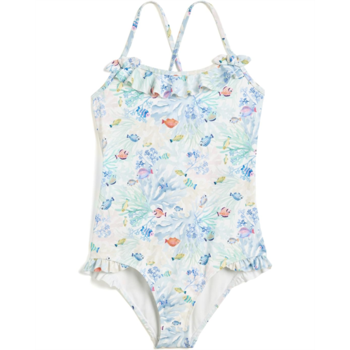 Girls Janie and Jack Ocean One-Piece (Toddler/Little Kid/Big Kid)