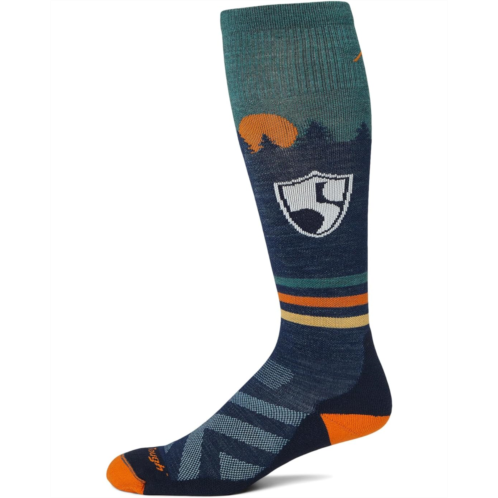 Mens Darn Tough Vermont High Fives OTC Midweight with Cushion