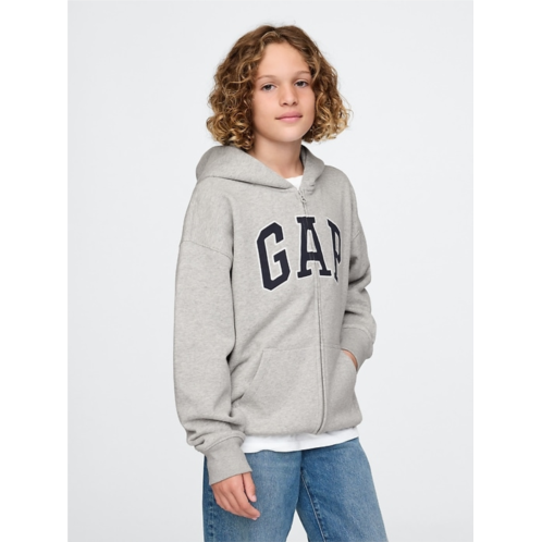 Gap Kids VintageSoft Logo Zip Hoodie