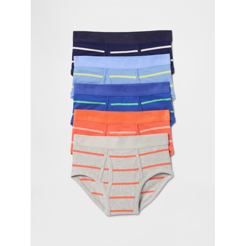 Gap Kids Organic Stretch Cotton Briefs (5-Pack)