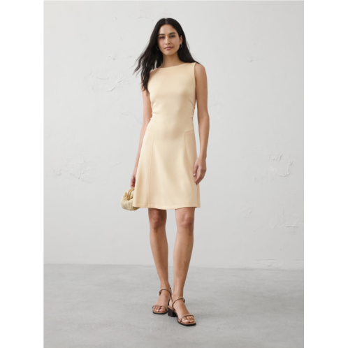 bananarepublic Soft Touch Shirred-Waist Knee-Length Dress