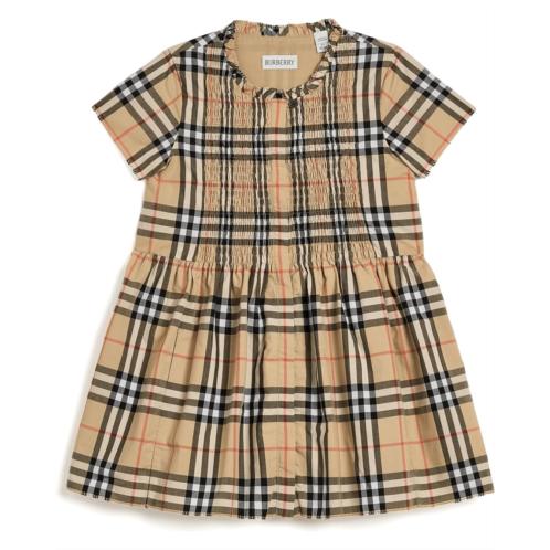 Girls Burberry Kids Rose Dress (Infant/Toddler)